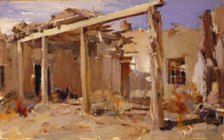 Old Adobe and Chickens