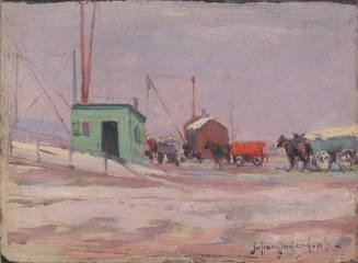 Noontime on the Docks, Hudson River and 85th Street