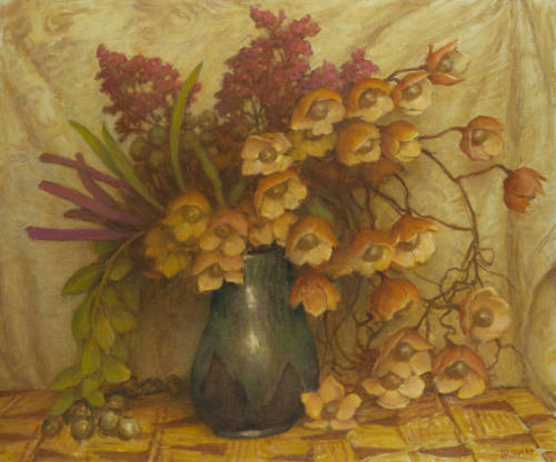 Wood Roses and Seed Pods, Honolulu