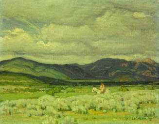 Clouds over the Sangre de Cristo Mountains