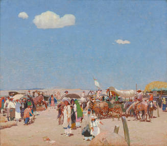 Fiesta Crowds, San Juan, New Mexico