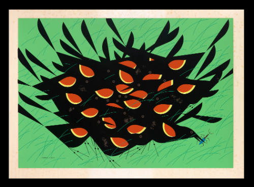 Red-winged Blackbirds