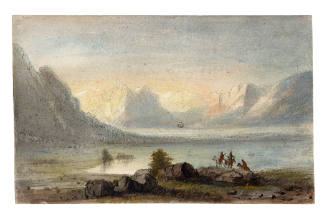 Sunset, Wind River Mountains