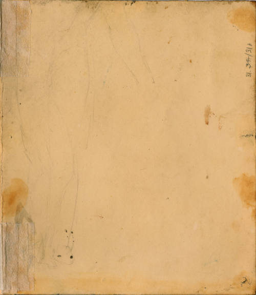 Sketch of partial human body