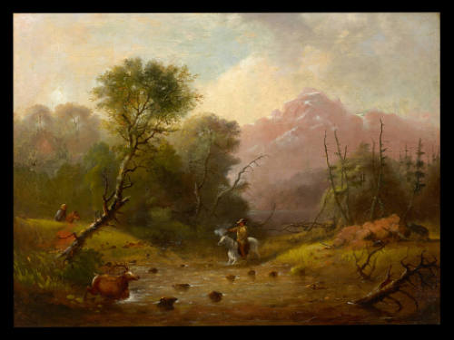 Lord Stewart Shooting the Elk