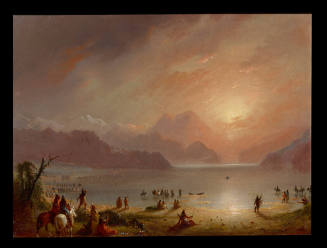 Departure of the War Canoe