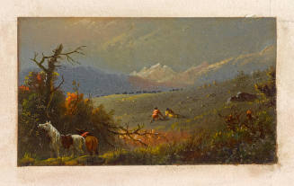 Hunters Approaching Buffalo