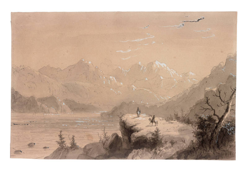 Lake Scene, Wind River Mountains