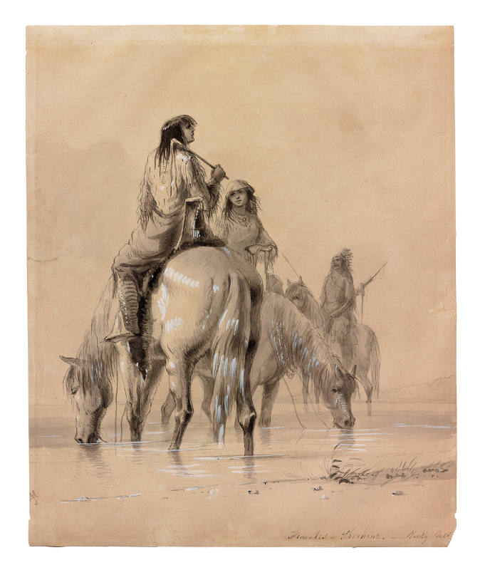 Females, Shoshone, Rocky Mountains