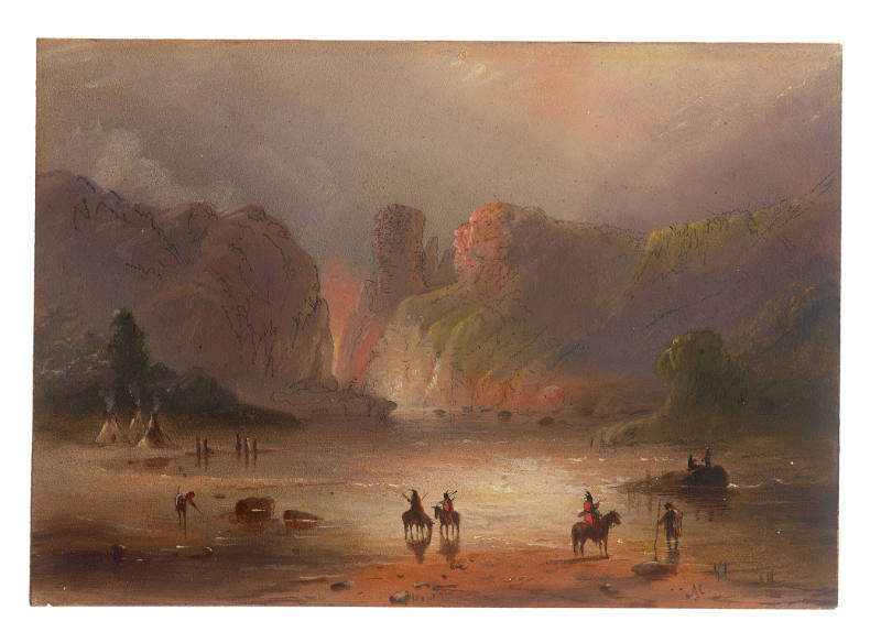Devil's Gate on the Sweetwater