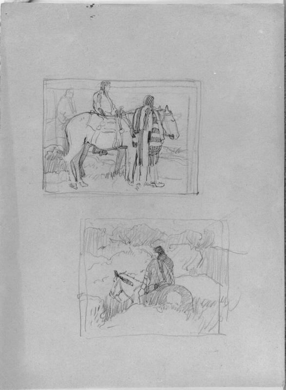 Indians with Horses