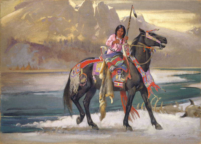 A Child of the Plains, Absaroka Indian