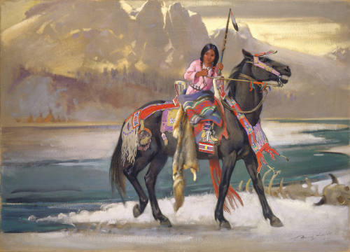 A Child of the Plains, Absaroka Indian