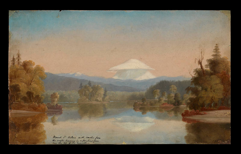 Mount St. Helens with Smoke Cone