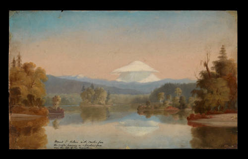 Mount St. Helens with Smoke Cone