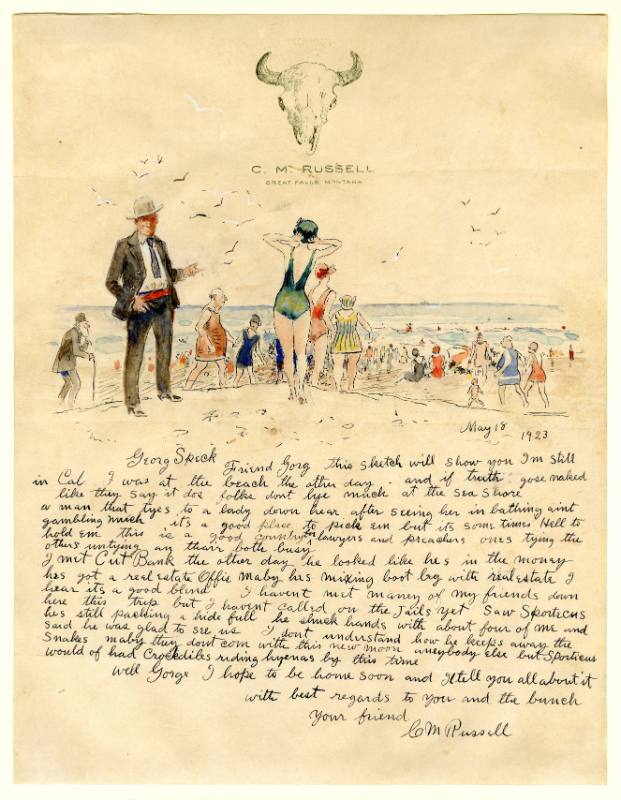 Georg Speck [To George Speck]