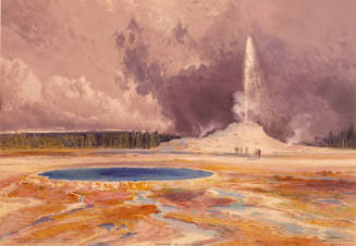 The Castle Geyser, Upper Geyser Basin, Yellowstone