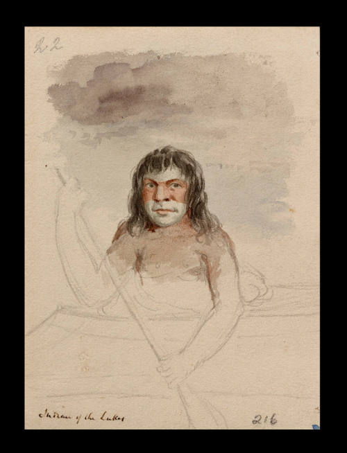 An Indian of the Lakes Above Colville