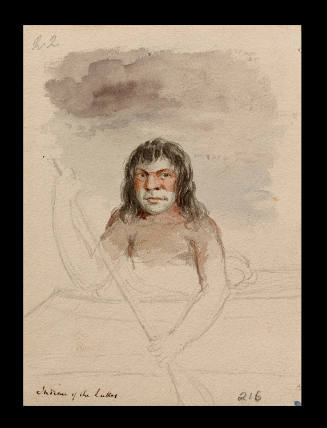 An Indian of the Lakes Above Colville