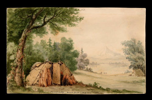 Chinook Traveling Lodge with View of Mount Hood