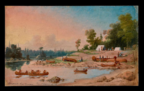 Encampment, Winnipeg River