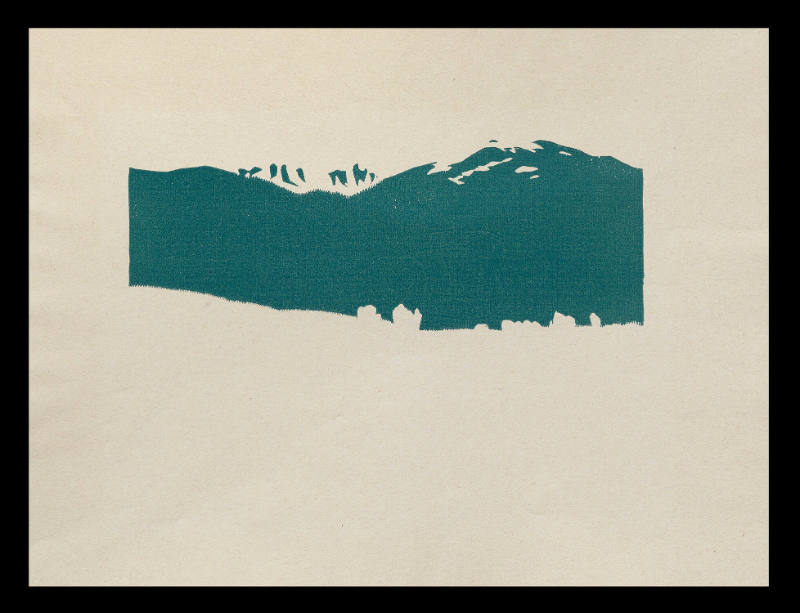 Bound for Taos, Blue Proof