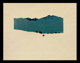 Bound for Taos, Blue and Black Proof
