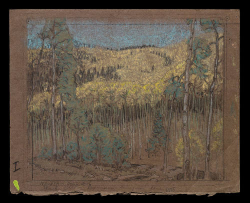 Sketch for Mountain Gold