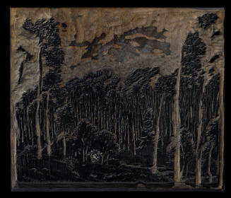 Mountain Gold (Black Wood Block)