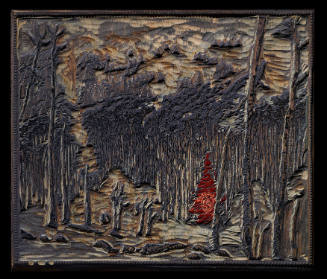 Mountain Gold (Blue Wood Block)