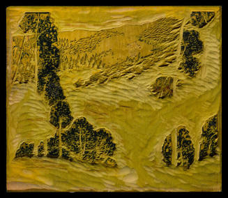 Mountain Gold (Gold Wood Block)