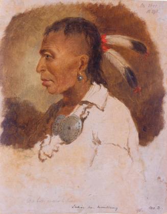 Awbonwaishkum, Ottawa Chief from Manitowaning