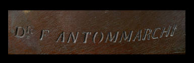 Inscription on Death Mask, proper right