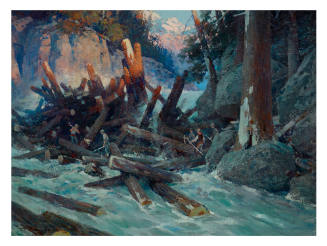 Log Jam on the Smith River