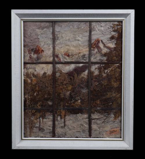 Winter Window, Cabin in Colorado