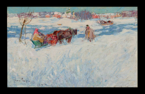 Snowscene, Russia