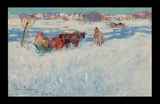 Snowscene, Russia