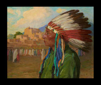 Sundown Dance and Hunting Son, Taos