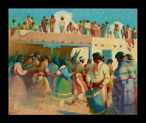 Pueblo Ceremonial Dance No. 107