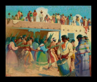 Pueblo Ceremonial Dance No. 107