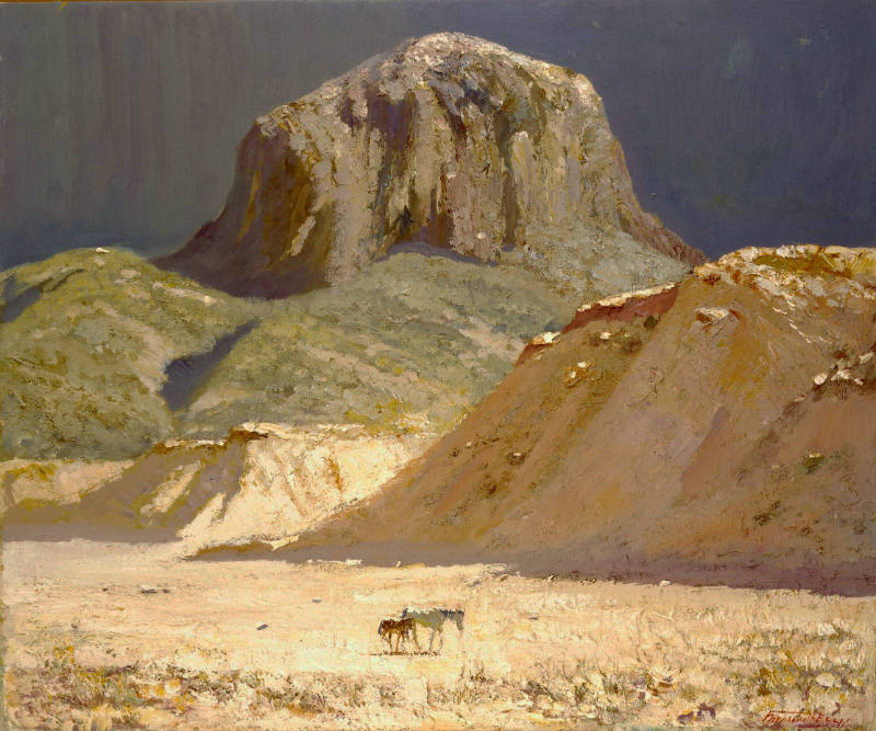 Storm over Cabezon Peak