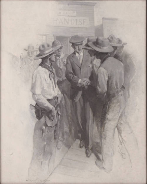We Shook Hands and Told Him to Consider Himself the Guest of the Town