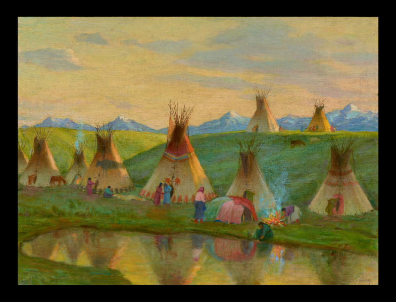 Blackfeet Lodges, Glacier Park, Montana