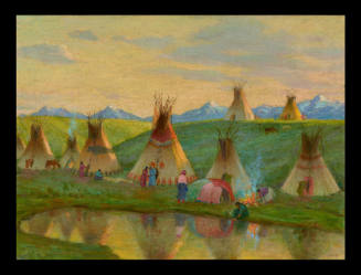Blackfeet Lodges, Glacier Park, Montana