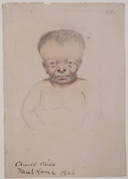 Indian Child from Strait of Juan de Fuca