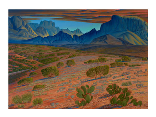 Chief Alsate's Profile, Big Bend