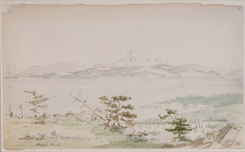 Mount Baker from Gordon Head, Vancouver Island