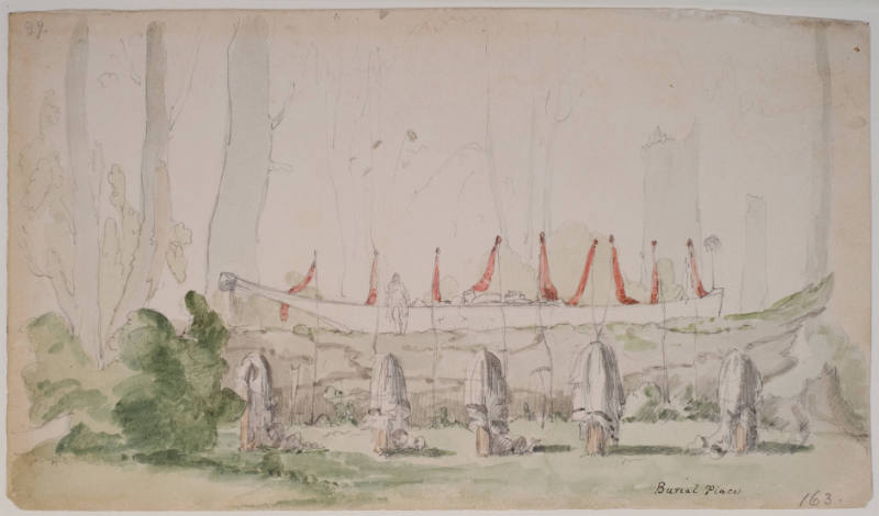 King Comcomly's Burial Canoe