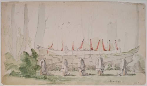 King Comcomly's Burial Canoe