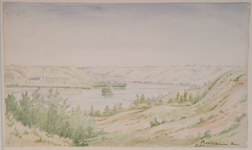 Fort Carlton from a Distance